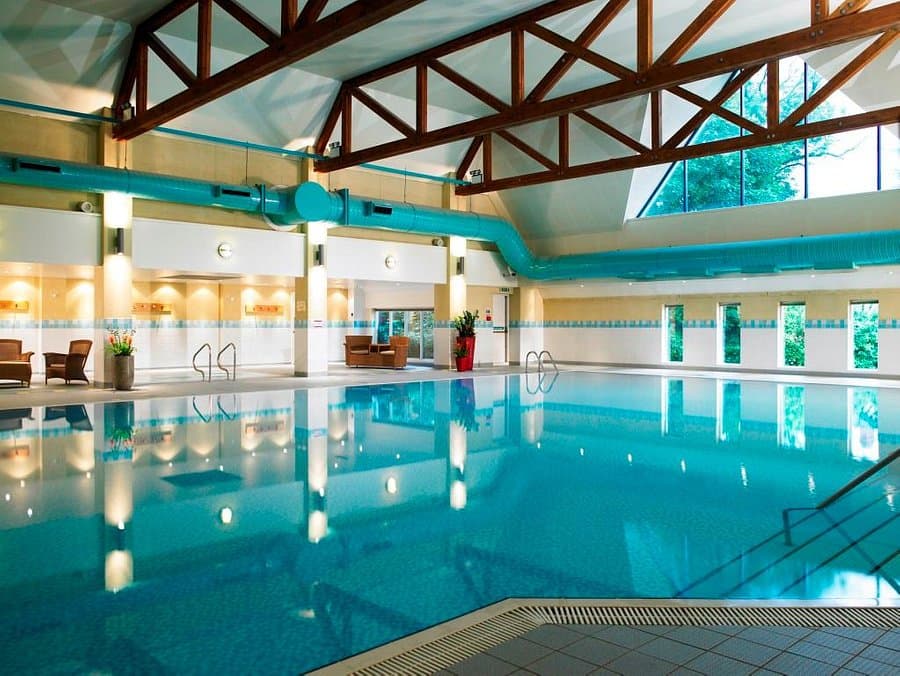 The Hotel's Indoor Swimming Pool
