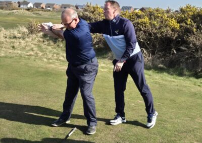 GB2025_St Annes Old Links_Mark Teaching Yoga